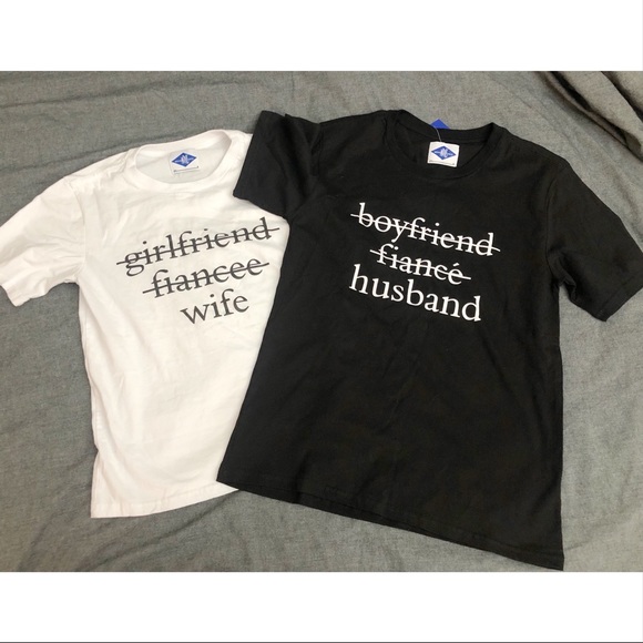Husband and Wife matching t shirts - Picture 2 of 2